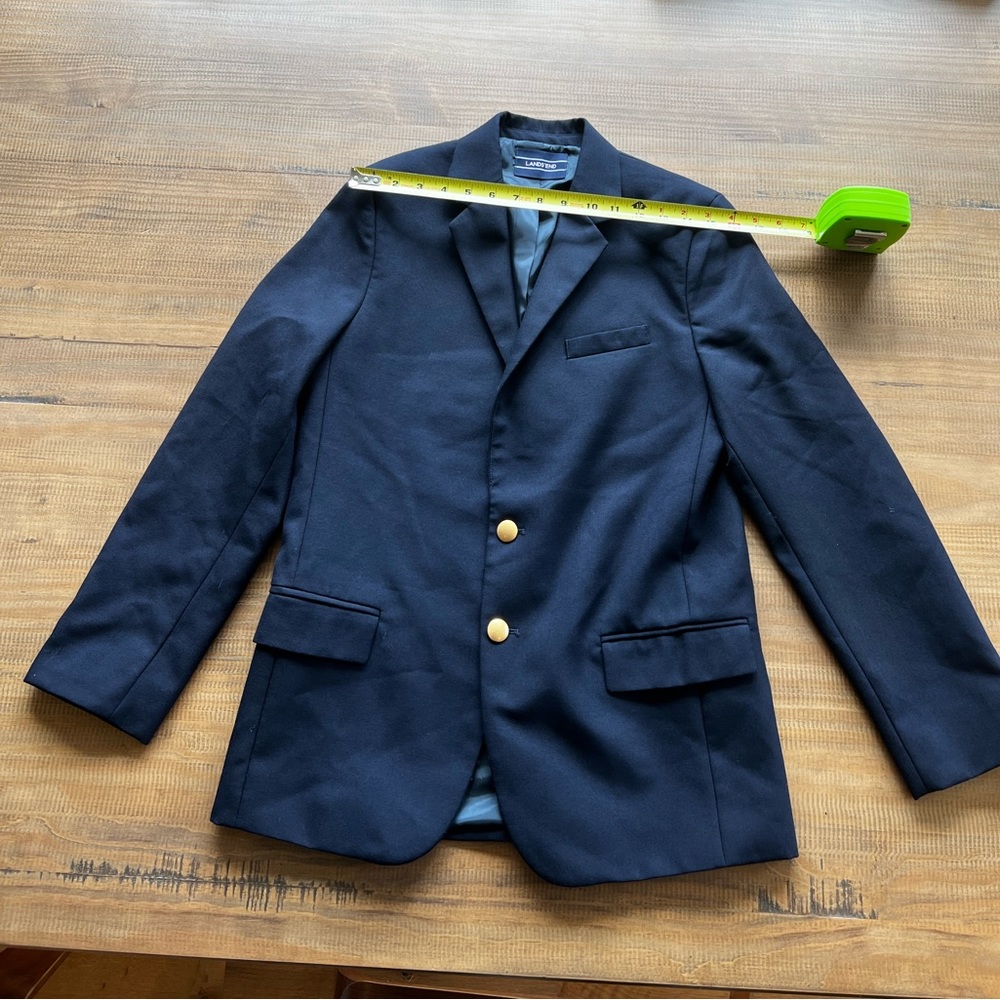 Boys Lands’ End Hopsack Blazer 13-14 US 16 158-164cm (worn once for Easter)
